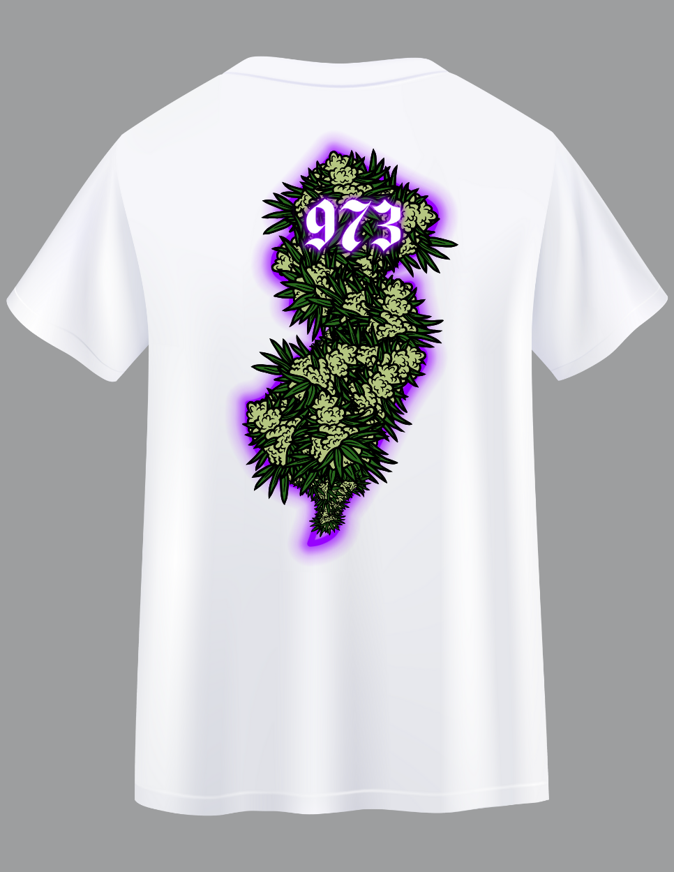 NJ 973 Bud Graphic T-shirt